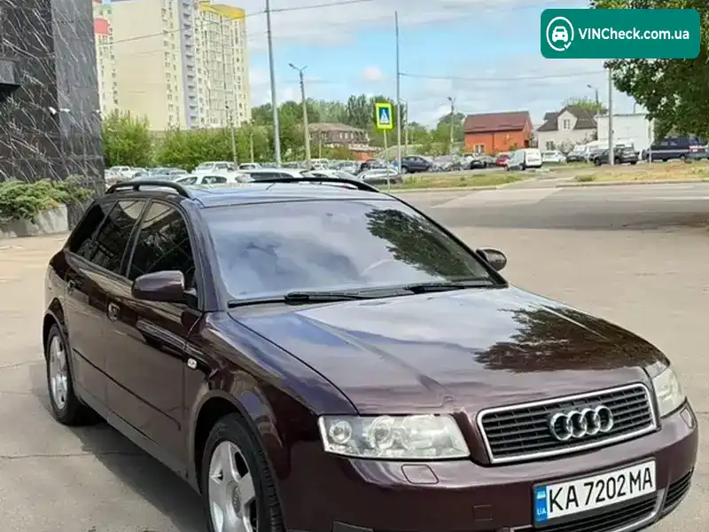 Audi A4 2002, фото з оголошення 1 з 17, VIN WAUZZZ8E83A117550