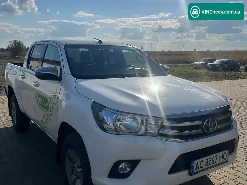 Toyota Hilux 2019, фото з оголошення 1 з 6, VIN MR0HB3CD000412515