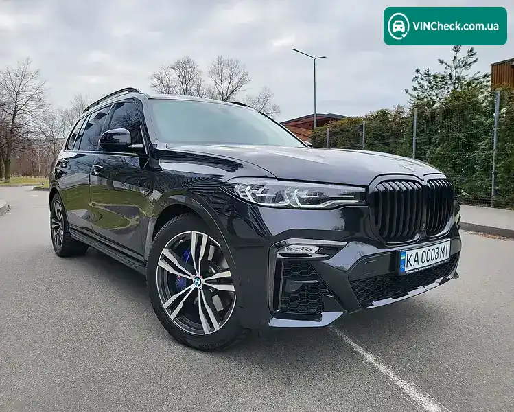 BMW X7 2021, фото з оголошення 2 з 20, VIN WBACW810909H19588