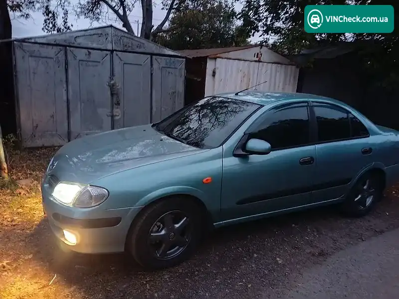 Nissan Almera 2002, фото з оголошення 1 з 20, VIN SJNBBAN16U0305811