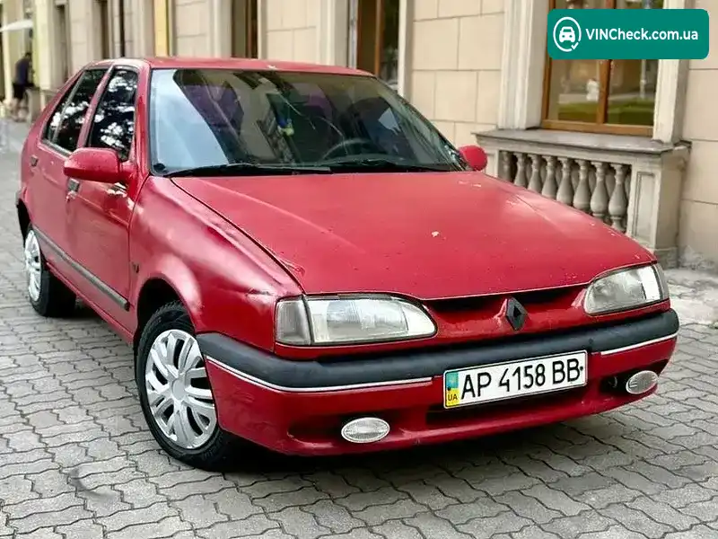 Renault 19 1996, фото з оголошення 2 з 11, VIN VF1B53A0514311847