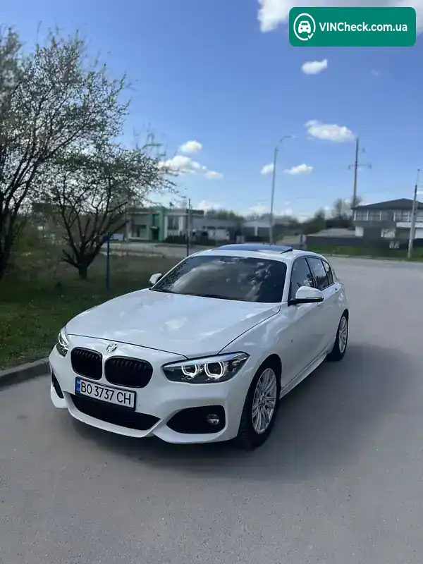 BMW 1 Series 2017, фото з оголошення 2 з 21, VIN WBA1S5104J5L13953