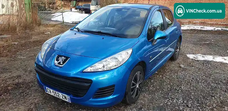 Peugeot 207 2011, фото з оголошення, VIN VF3WC8HR0BW076677