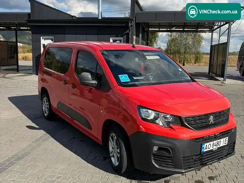 Peugeot Partner 2019, фото з оголошення 2 з 17, VIN VR3EFYHZRKJ671723