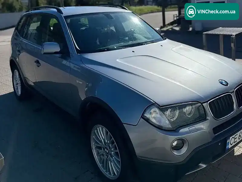 BMW X3 2008, фото з оголошення 2 з 19, VIN WBAPE11050WJ44545