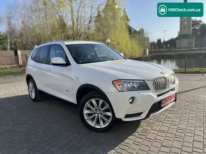 BMW X3 2014, фото з оголошення 1 з 20, VIN 5UXWX9C54E0D39659