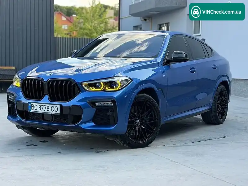 BMW X6 2020, фото з оголошення 1 з 20, VIN WBACY810709C12828
