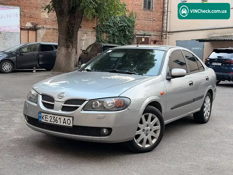 Nissan Almera 2003, фото з оголошення 1 з 13, VIN SJNBBAN16U0429397