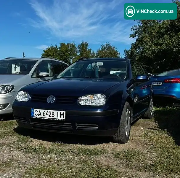 Volkswagen Golf 2001, фото з оголошення, VIN WVWZZZ1JZ2W305110