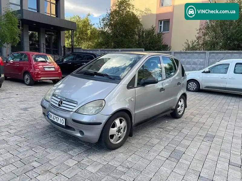 Mercedes-Benz A-Class 2000, фото з оголошення 1 з 16, VIN WDB1680081J458221