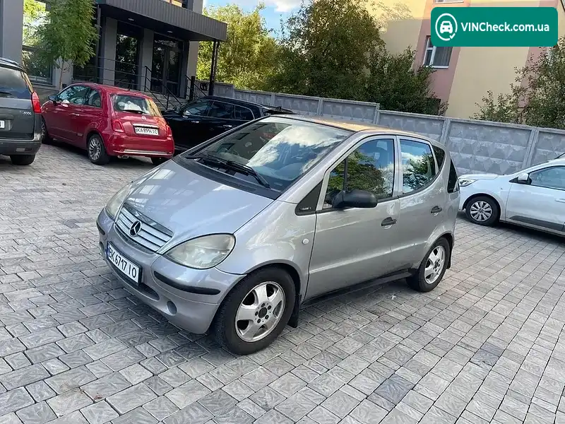 Mercedes-Benz A-Class 2000, фото з оголошення 2 з 16, VIN WDB1680081J458221