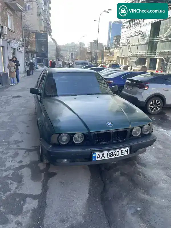 BMW 5 Series 1991, фото з оголошення 1 з 10, VIN WBAHD51070BG30945