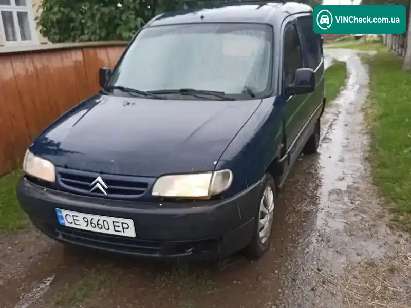 Citroen Berlingo 1999, фото з оголошення 2 з 9, VIN VF7MBD9BE65202764