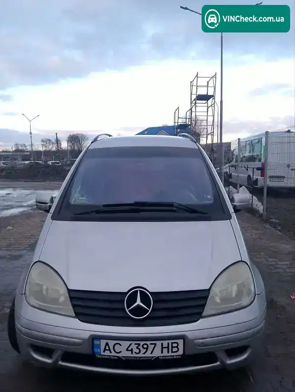 Mercedes-Benz Vaneo 2004, фото з оголошення 1 з 21, VIN WDB4147001N240654