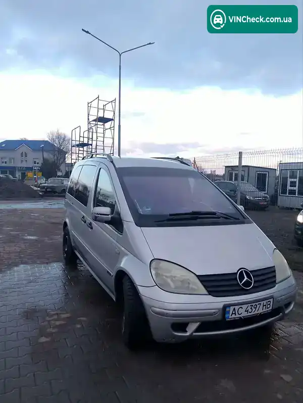 Mercedes-Benz Vaneo 2004, фото з оголошення 2 з 21, VIN WDB4147001N240654