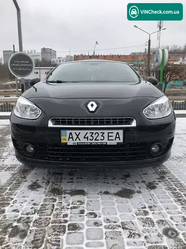Renault Fluence 2012, фото з оголошення 1 з 7, VIN VF1LZBR0547935920