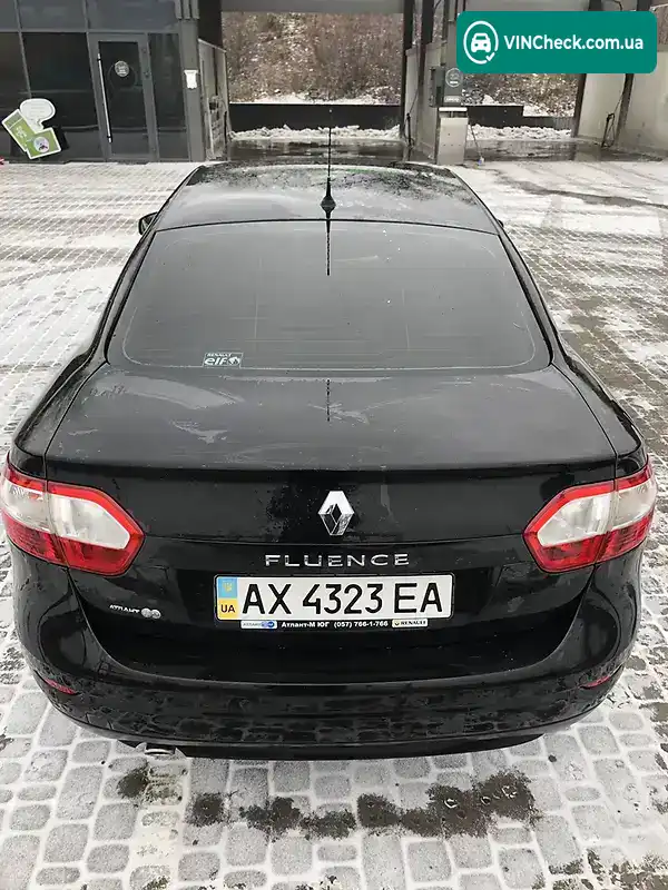Renault Fluence 2012, фото з оголошення 2 з 7, VIN VF1LZBR0547935920