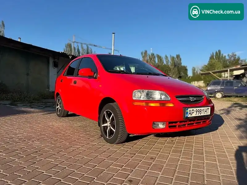 Chevrolet Aveo 2005, фото з оголошення 1 з 7, VIN Y6DSF69YE5B386325