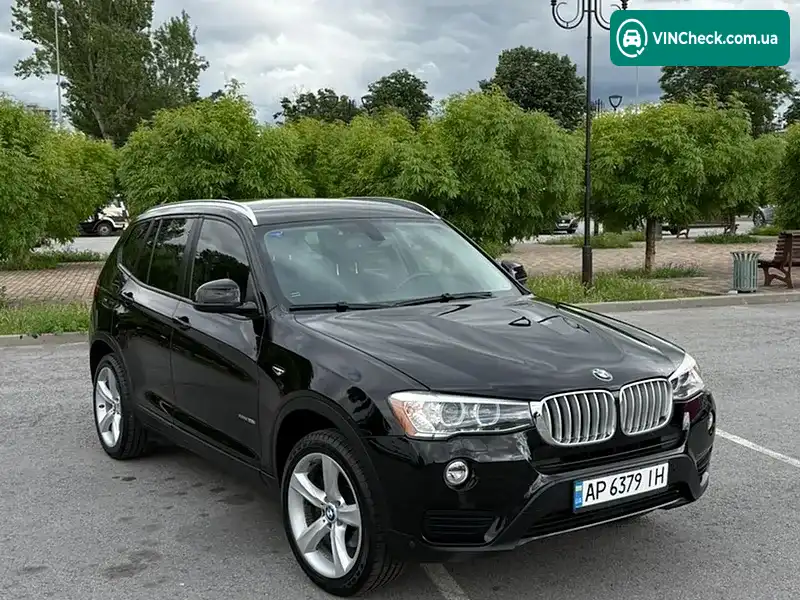 BMW X3 2016, фото з оголошення 1 з 20, VIN 5UXWZ7C56H0U45174