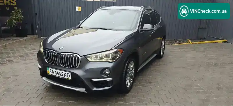 BMW X1 2017, фото з оголошення 1 з 21, VIN WBXHU7C33H5H35730