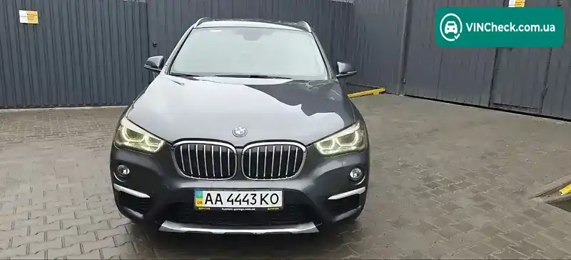 BMW X1 2017, фото з оголошення 2 з 21, VIN WBXHU7C33H5H35730