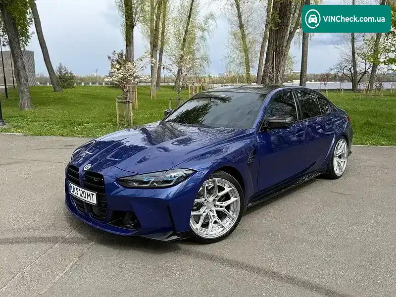BMW M3 2022, фото з оголошення 1 з 21, VIN WBS43AY08PFN75921