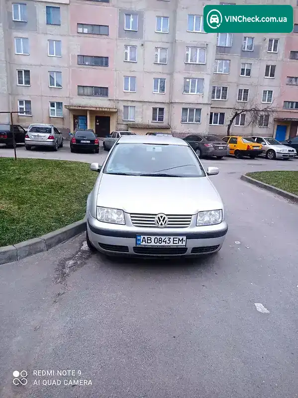 Volkswagen Bora 2000, фото з оголошення 2 з 17, VIN WVWZZZ1JZYW670229