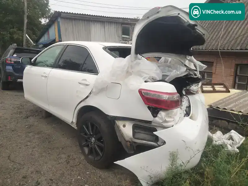 Toyota Camry 2007, фото з оголошення, VIN JTNBE40K803112915