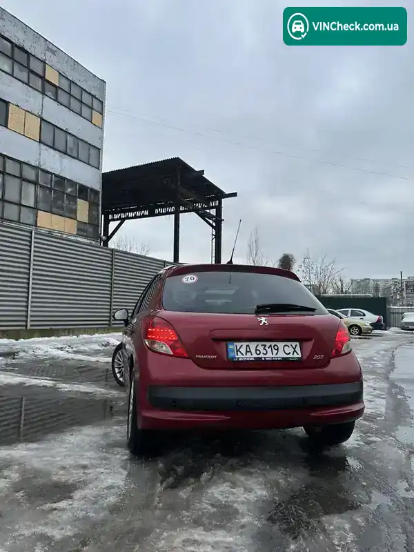 Peugeot 207 2010, фото з оголошення 2 з 17, VIN VF3WCKFUCAT094176