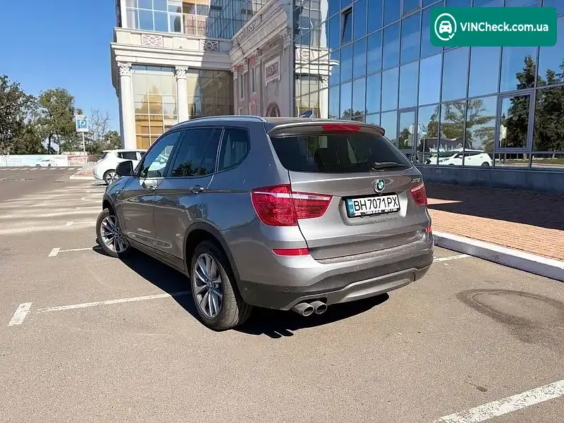 BMW X3 2015, фото з оголошення 2 з 20, VIN 5UXWX9C56G0D70334