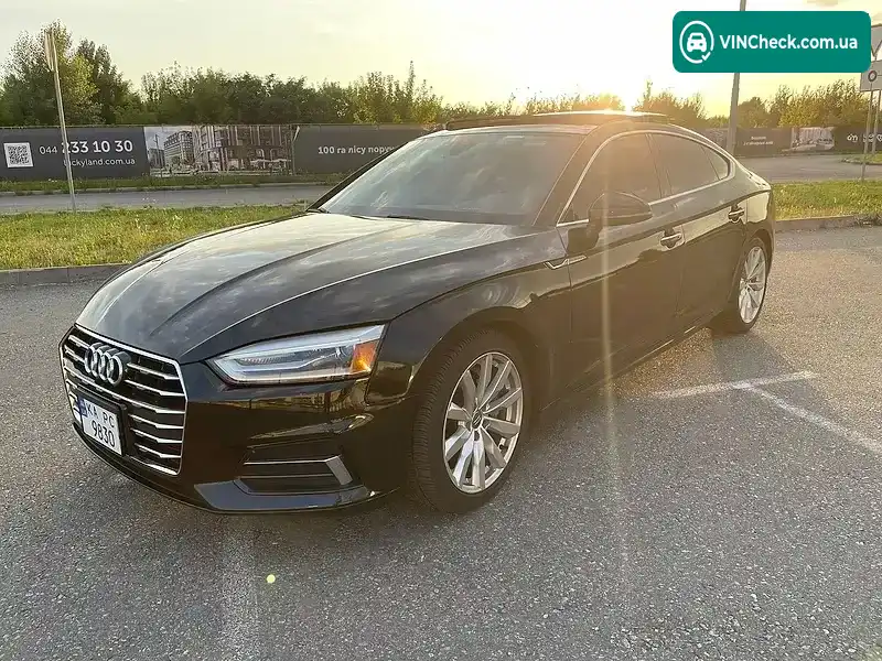 Audi A5 Sportback 2017, фото з оголошення 1 з 20, VIN WAUANCF53JA042004
