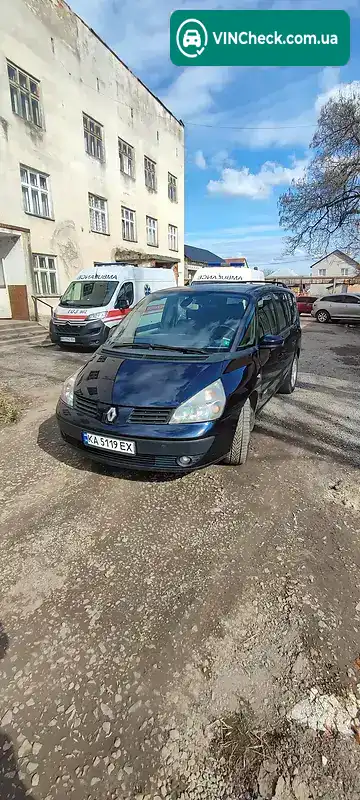 Renault Espace 2003, фото з оголошення 2 з 20, VIN VF1JK0JDB29196678
