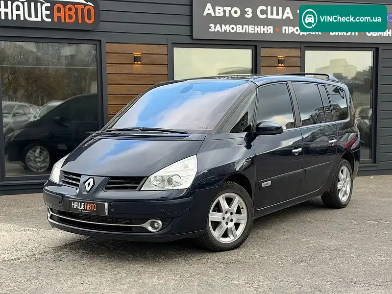 Renault Espace 2009, фото з оголошення 1 з 20, VIN VF1JK03DC41895046