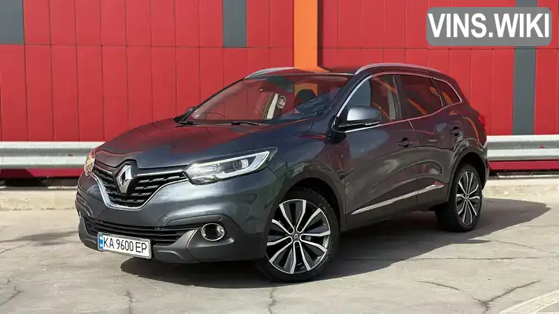 Renault Kadjar 2016, фото з оголошення 1 з 21, VIN VF1RFE00056075786