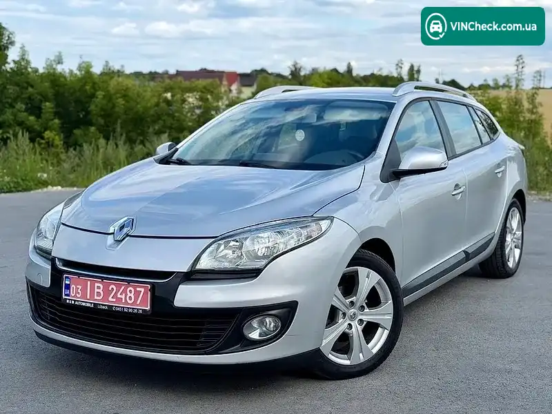 Renault Megane 2013, фото з оголошення 2 з 20, VIN VF1KZ090349958888