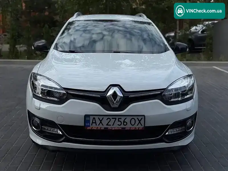 Renault Megane 2016, фото з оголошення 2 з 16, VIN VF1KZ890H54700368