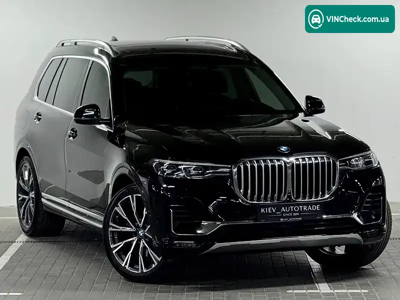 BMW X7 2019, фото з оголошення 2 з 20, VIN 5UXCX4C57KLB40315