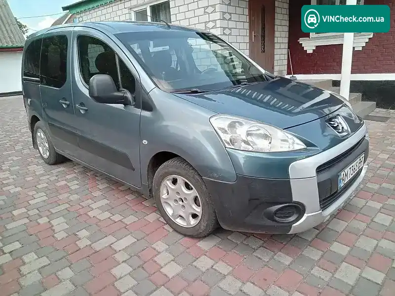 Peugeot Partner 2009, фото з оголошення 2 з 7, VIN VF37A9HTC68513958