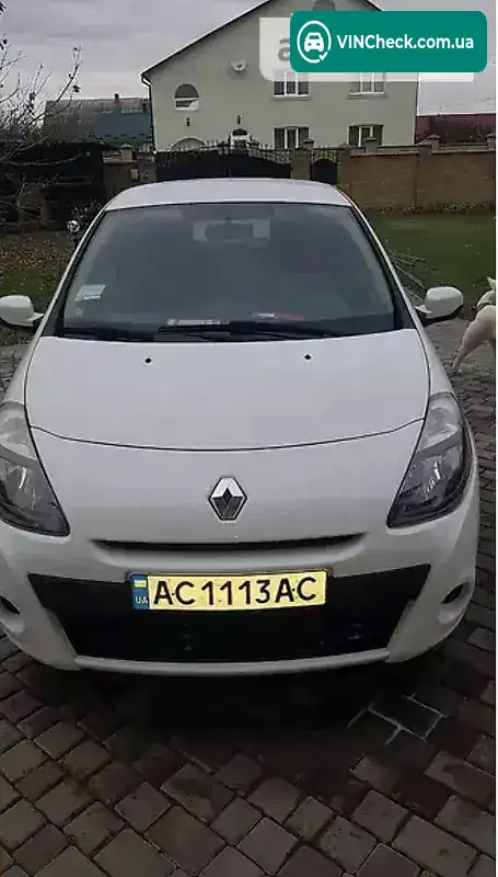 Renault Clio 2012, фото з оголошення 1 з 10, VIN VF1BR1S0H46985351