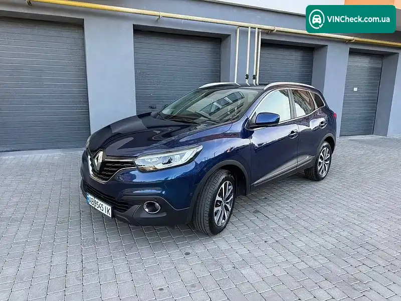 Renault Kadjar 2018, фото з оголошення 1 з 20, VIN VF1RFE00759839194