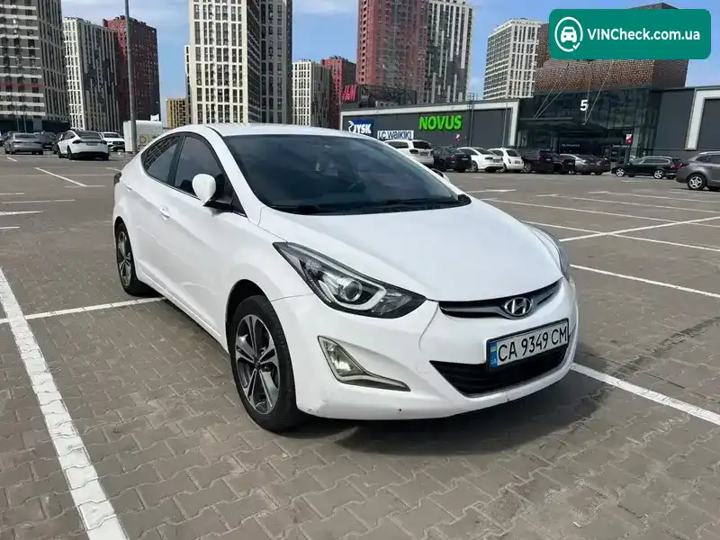 Hyundai Avante 2013, фото з оголошення 1 з 16, VIN KMHDG41LBEU030491