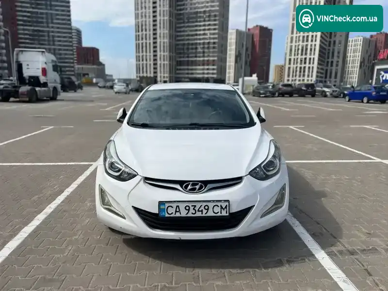 Hyundai Avante 2013, фото з оголошення 2 з 16, VIN KMHDG41LBEU030491