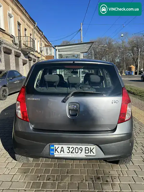 Hyundai i10 2008, фото з оголошення 2 з 15, VIN MALAM51BP8M133219