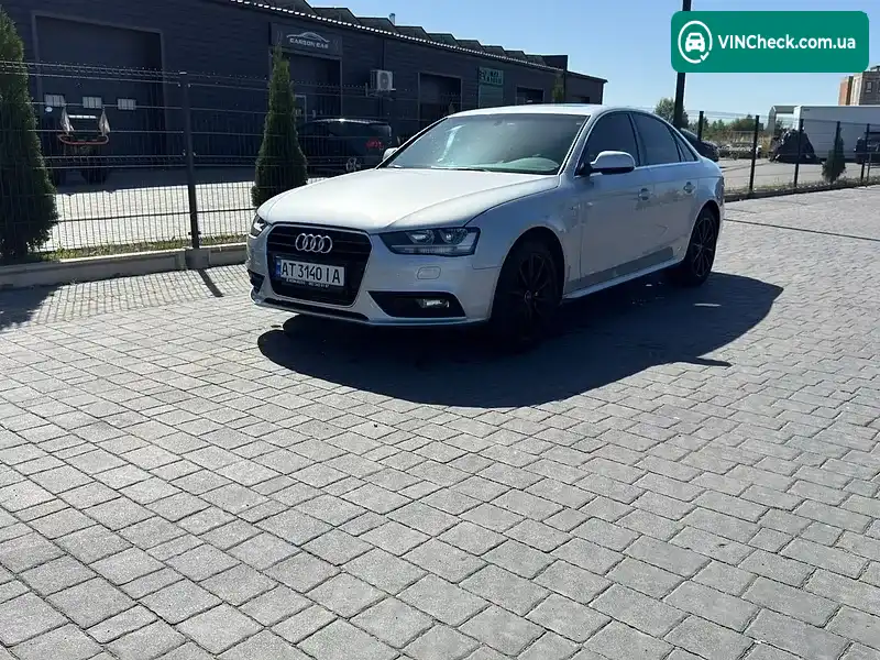 Audi A4 2013, фото з оголошення 2 з 17, VIN WAUEFAFL8EN008043