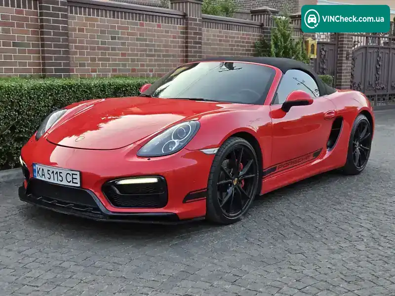 Porsche Boxster 2014, фото з оголошення 2 з 19, VIN WP0CA2A84EK120857