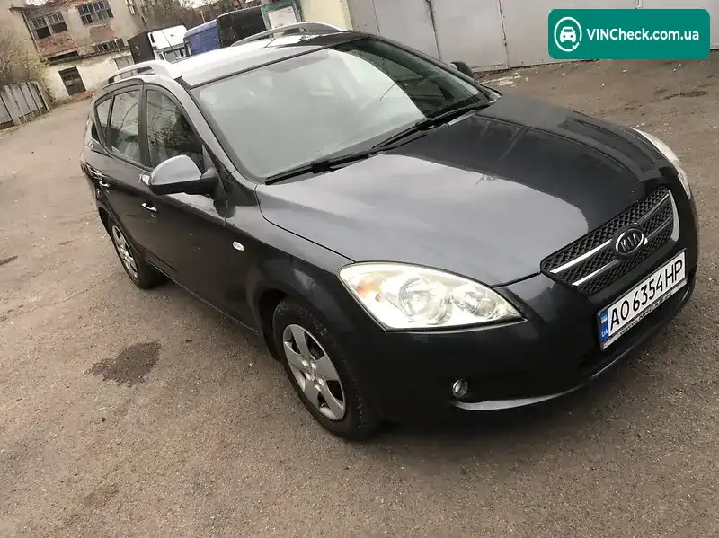 Kia Ceed 2008, фото з оголошення 2 з 10, VIN U5YFF52128L046107