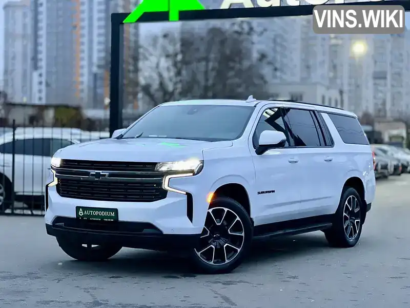 Chevrolet Suburban 2022, фото з оголошення 2 з 21, VIN 1GNSKEKT2NR213579