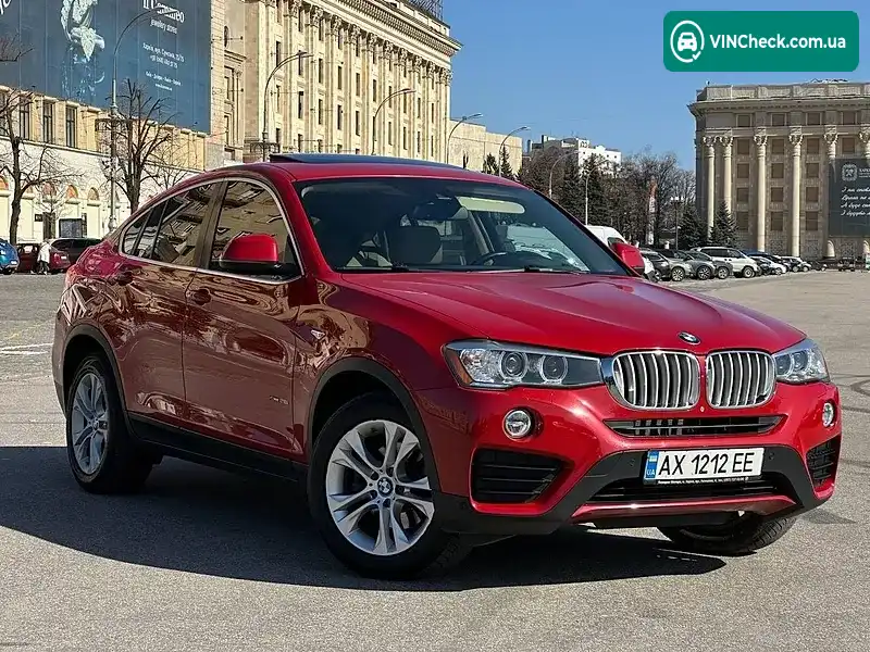 BMW X4 2015, фото з оголошення 1 з 20, VIN 5UXXW3C50F0M88590