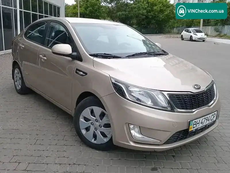 Kia Rio 2014, фото з оголошення 2 з 6, VIN Z94CB41AAER189460