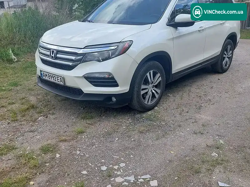 Honda Pilot 2017, фото з оголошення 1 з 7, VIN 5FNYF6H59HB015839